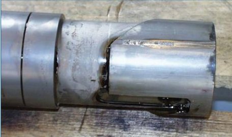ECSA damaged fuel pump plunger