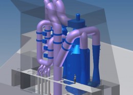 Figure 42 Multi-stream exhaust gas cleaning unit