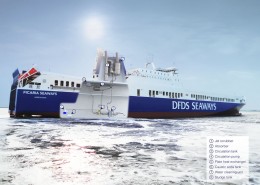 Figure 48b bottom Exhaust gas cleaning system RO RO ferry